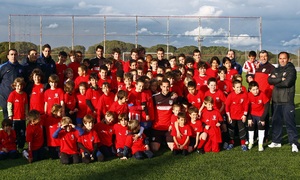 Clausura del Campus de Semana Santa 2013 de la Fundación Atlético de Madrid